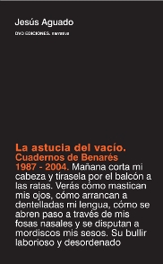 Cubierta de la portada del nuevo poemario de Jesús Aguado
