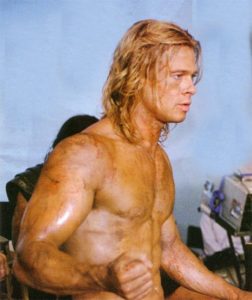 brad pitt troya dieta