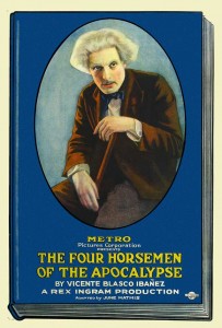 Cartel de la película Los Cuatro Jinetes del Apocalipsis de 1921