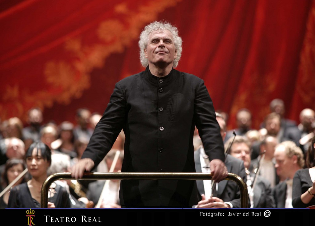 Novena Sinfonía de Beethoven, dirigida por  Sir Simon Rattle.