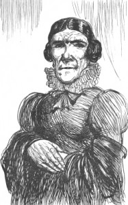 La prima Bette, dibujo de Charles Huard para una edición de la novela homónima de Balzac.