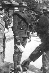 Alain Fournier, con uniforme militar (1914).