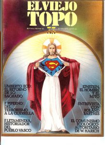 Portada de la revista de El viejo topo para su número de junio de 1979.